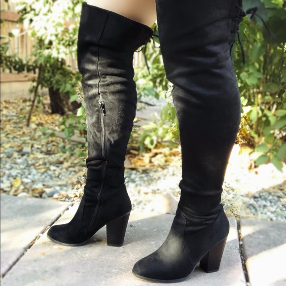 Zoe Over The Knee - Thigh High Boot - Picture 3 of 3
